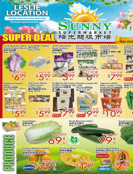 Sunny Foodmart - Leslie - Weekly Flyer Specials